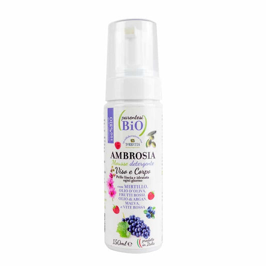 Ambrosia - Mousse Detergente Viso e Corpo - Yumibio Espana