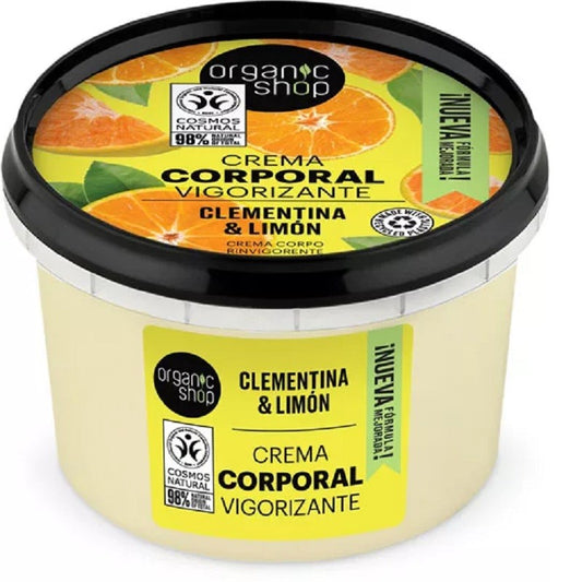 Crema Corporal Vigorizante "Clementina y Limón" - Yumibio Espana