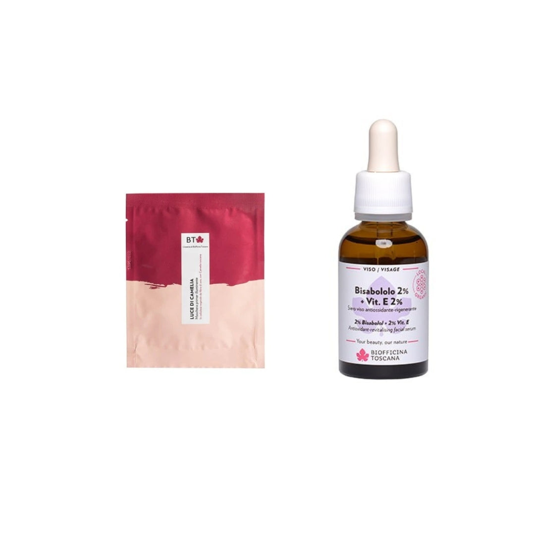 Gesichtsset - Maske + Serum