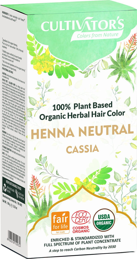 Organisches neutrales Henna