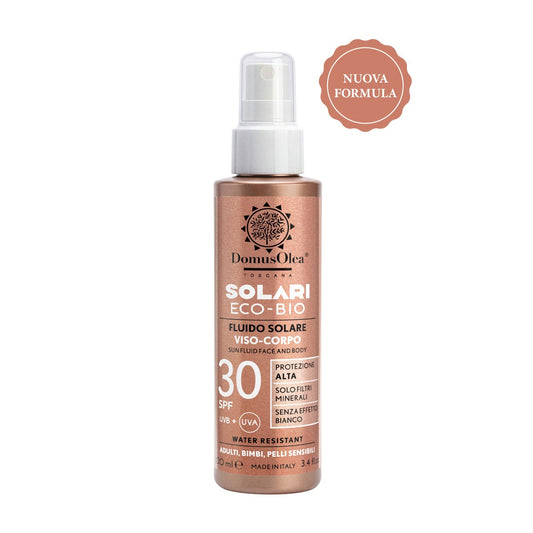 Solare Viso Corpo Fluid SPF 30 mit Protezione Media