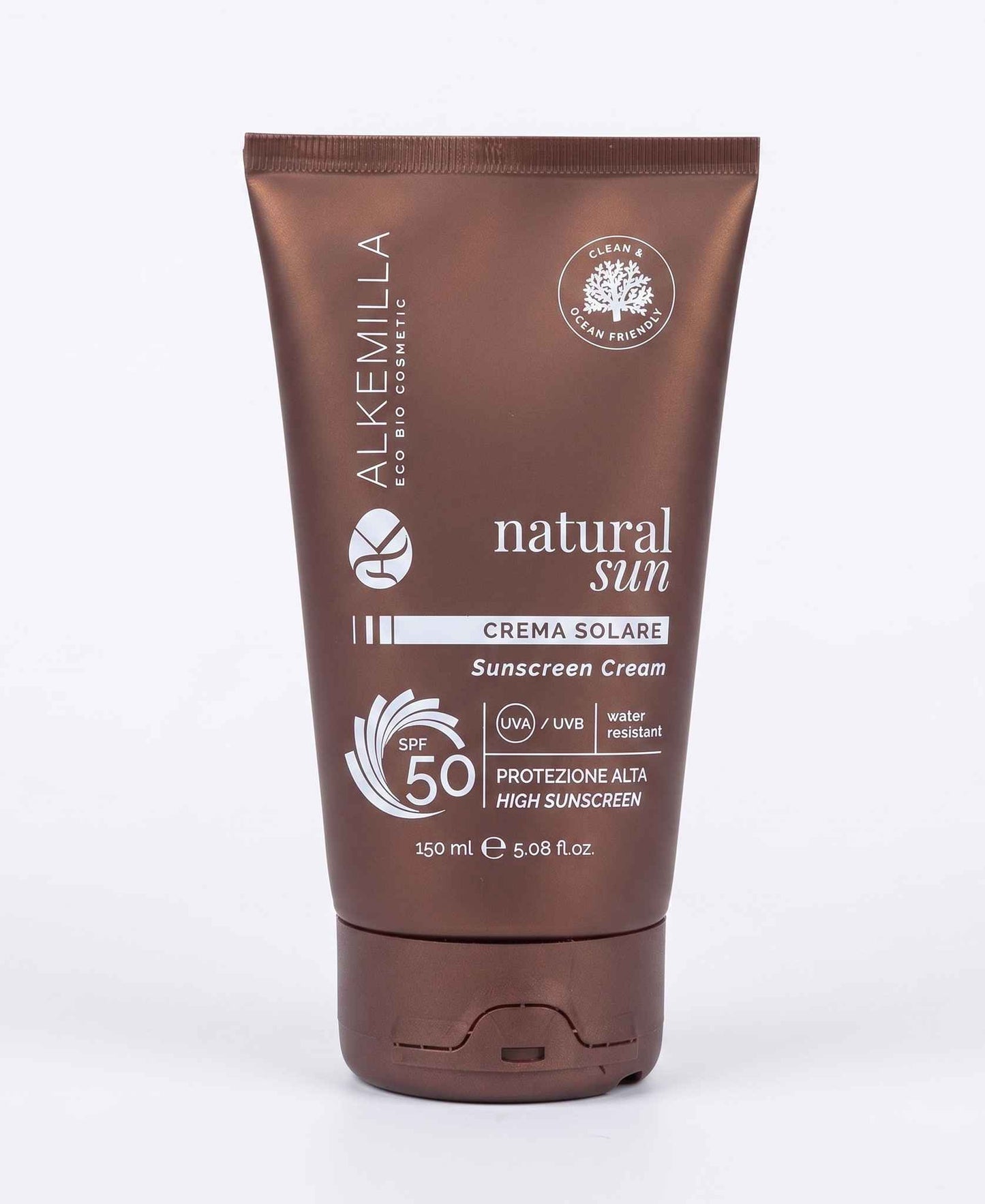 Sonnencreme mit hohem Schutzfaktor LSF 50