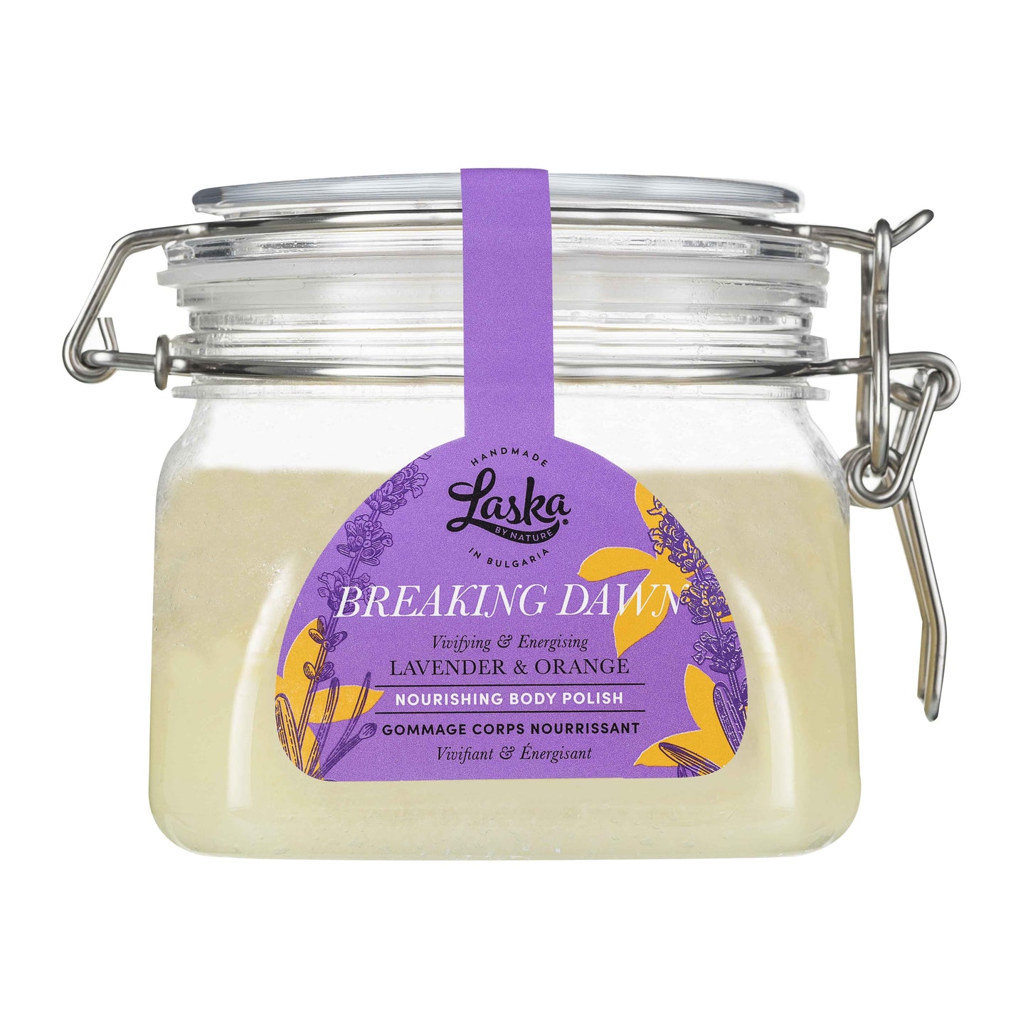Glättendes und pflegendes Körperpeeling – Lavendel und Orange
