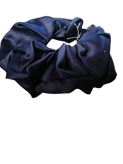 Satin Pferdeschwanzhalter - Schwarz