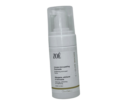 C-Glow Mousse – Mousse Micro Peeling Illuminante con Vitamina C e AHA