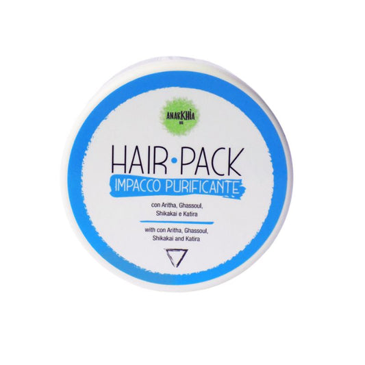 Reinigende und aufhellende Haarpackung