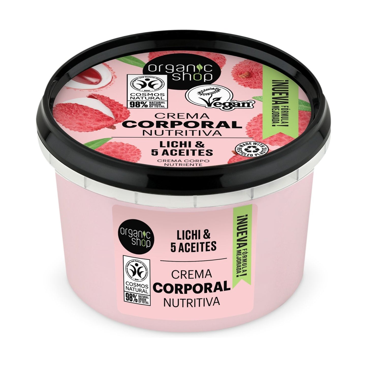 Natürliche Körpercreme „Pink Lychee“