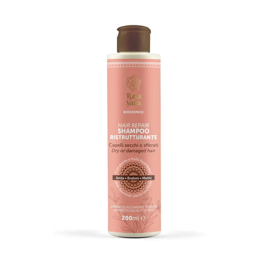 Ayurvedisches Restrukturierungsshampoo für trockenes Haar