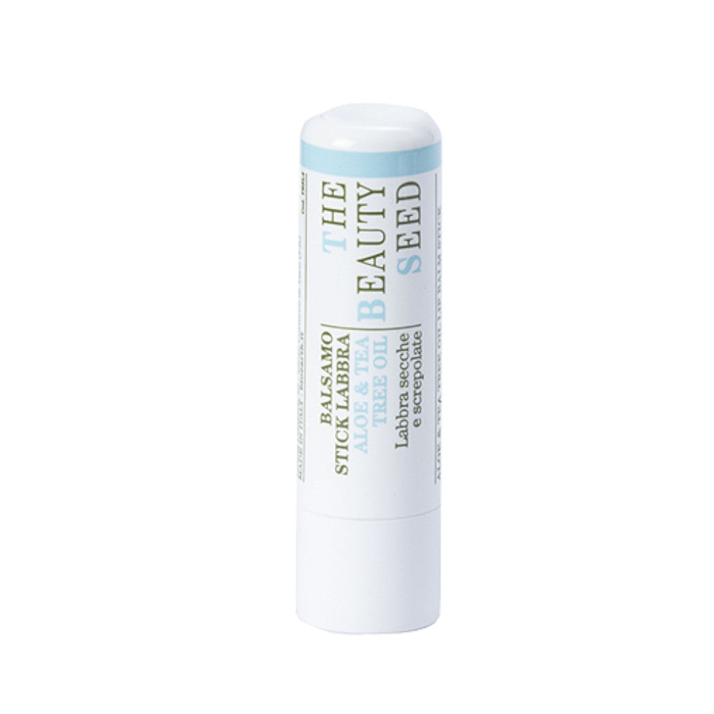 Bio-Reinigungslippenbalsam mit Aloe Vera und Teebaum
