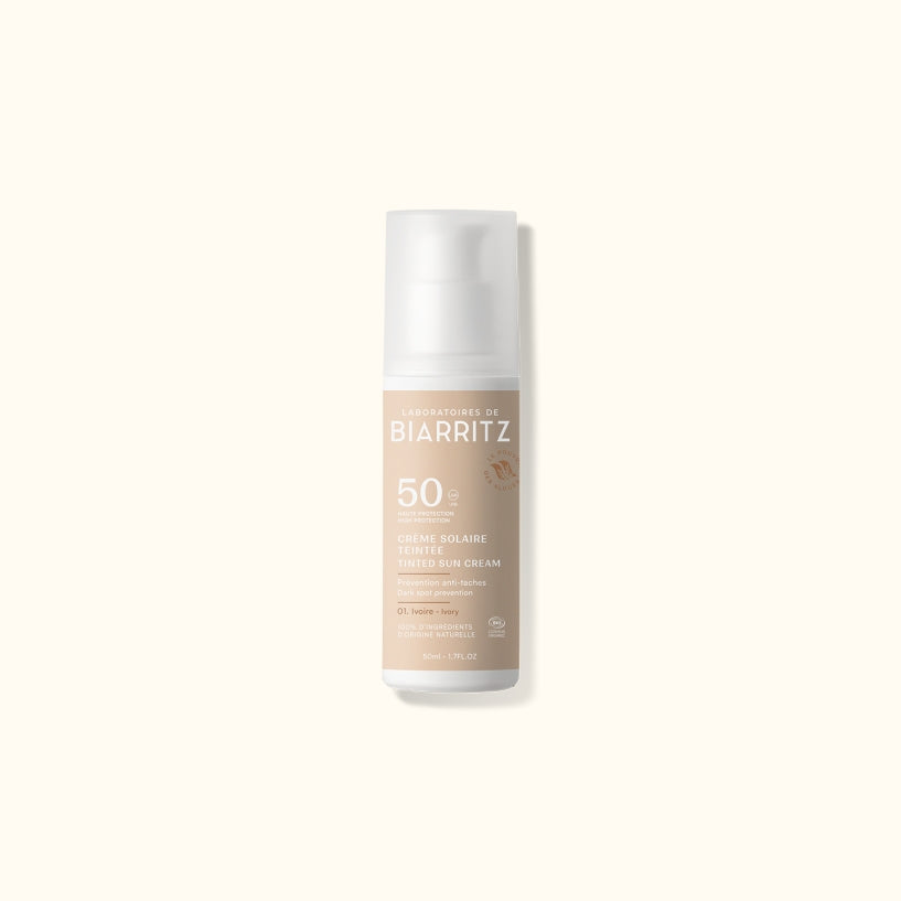 Sonnencreme Colorata per il Viso SPF 50 - Avorio
