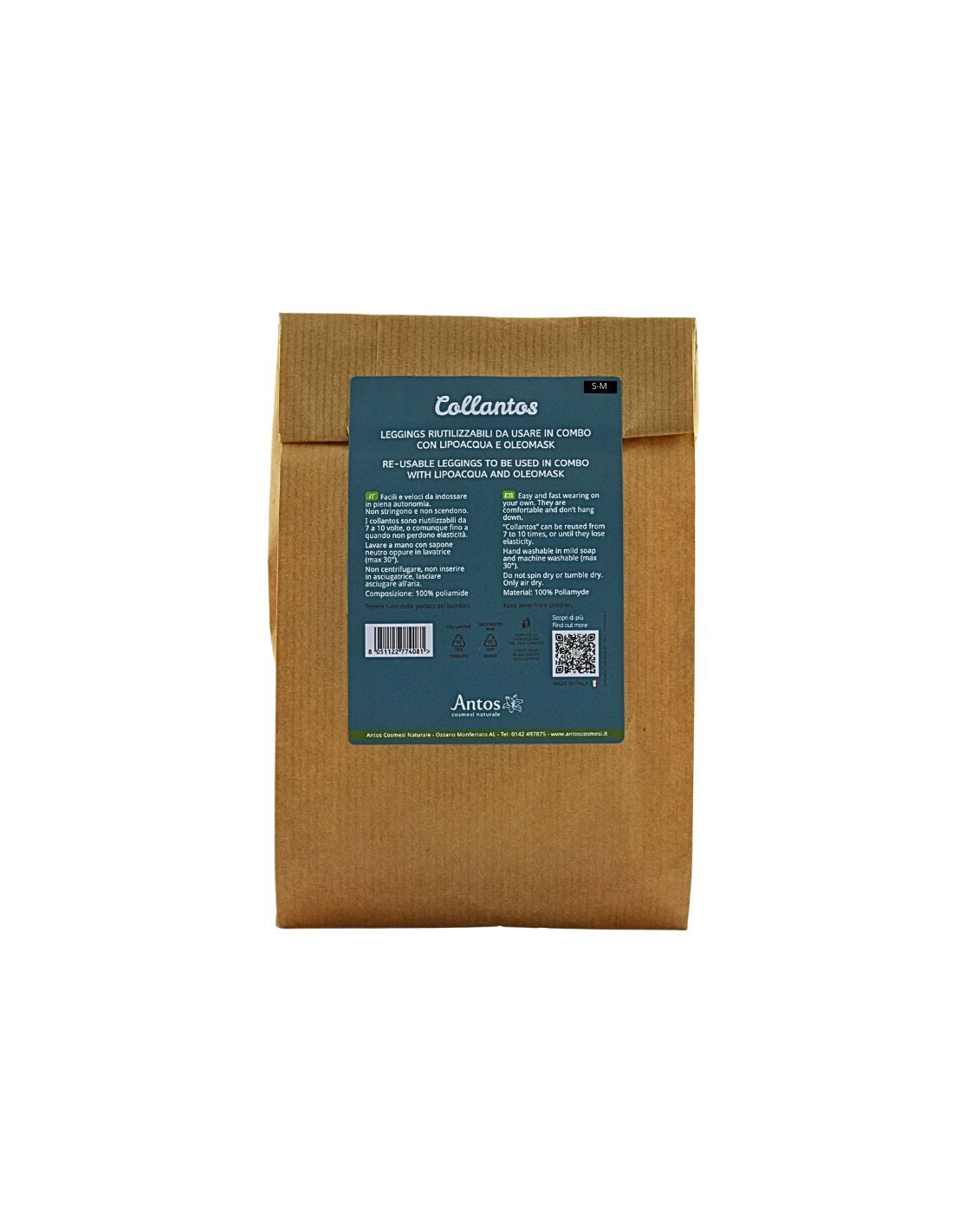 Collantos - Leggings für Anti-Cellulite-Behandlungen und Packungen - GRÖSSE S/M