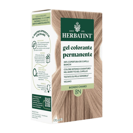 Gel Colorante Permanente 8N Biondo Chiaro