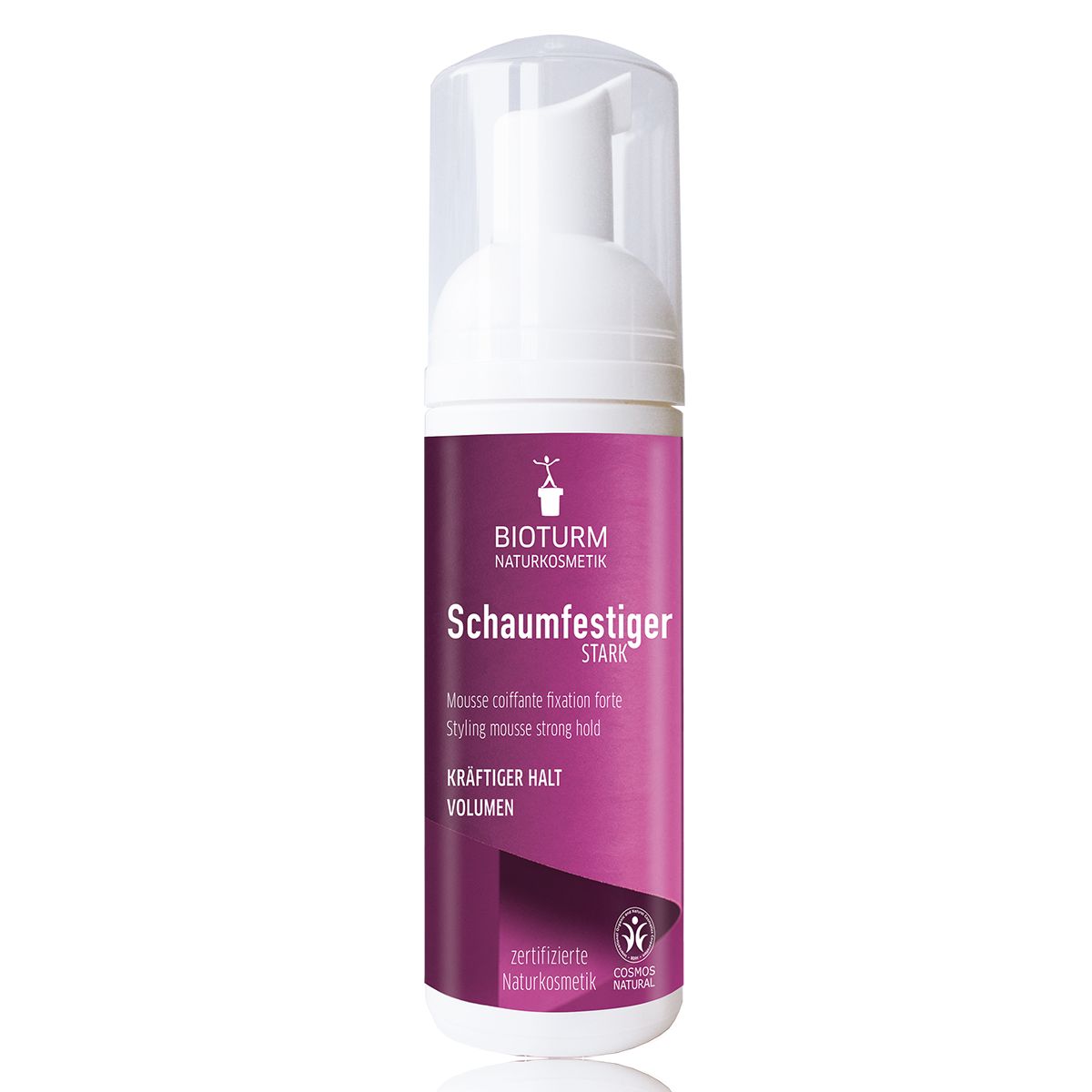 Starker Halt Mousse für natürliches Haar