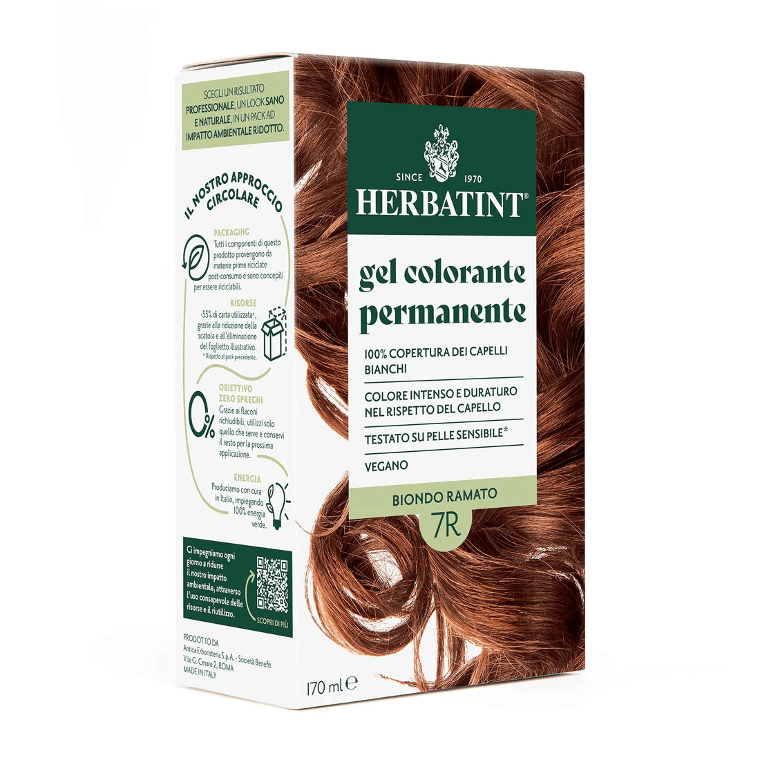 Gel Colorante Permanente 7R Biondo Ramato