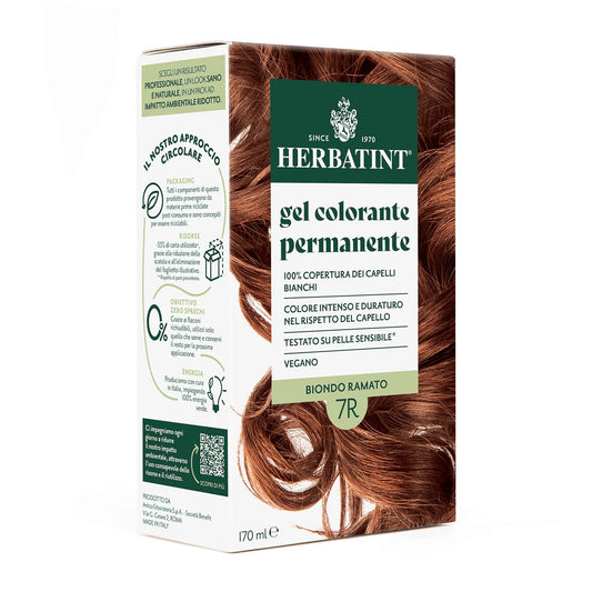 Gel Colorante Permanente 7R Biondo Ramato