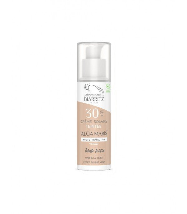 Crema solar coloreada para el rostro SPF 30 - Marfil - Yumibio Espana