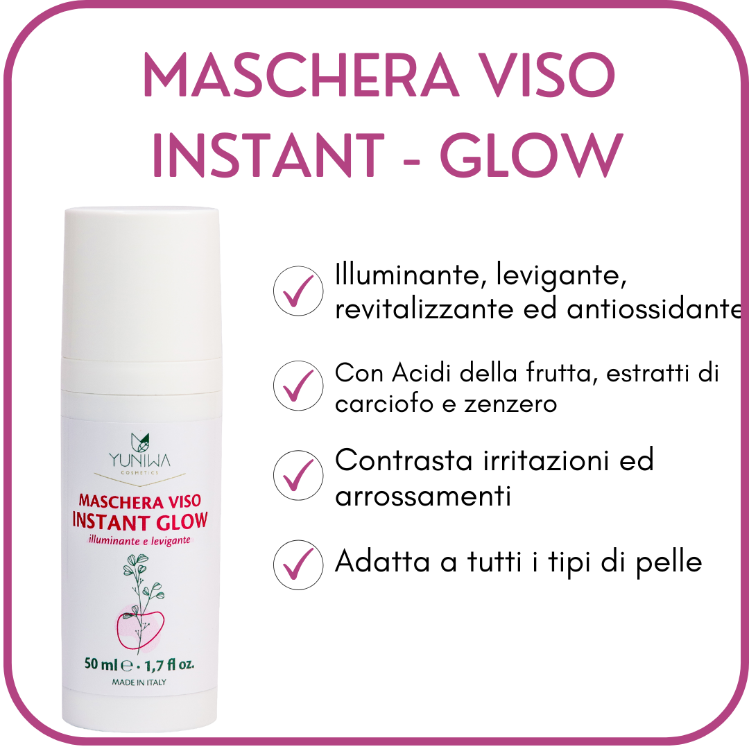 Mascarilla facial iluminadora - Instant Glow - Yumibio Espana