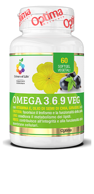 Omega 3,6,9 Veg - Integratore di acidi grassi essenziali - Yumibio Espana