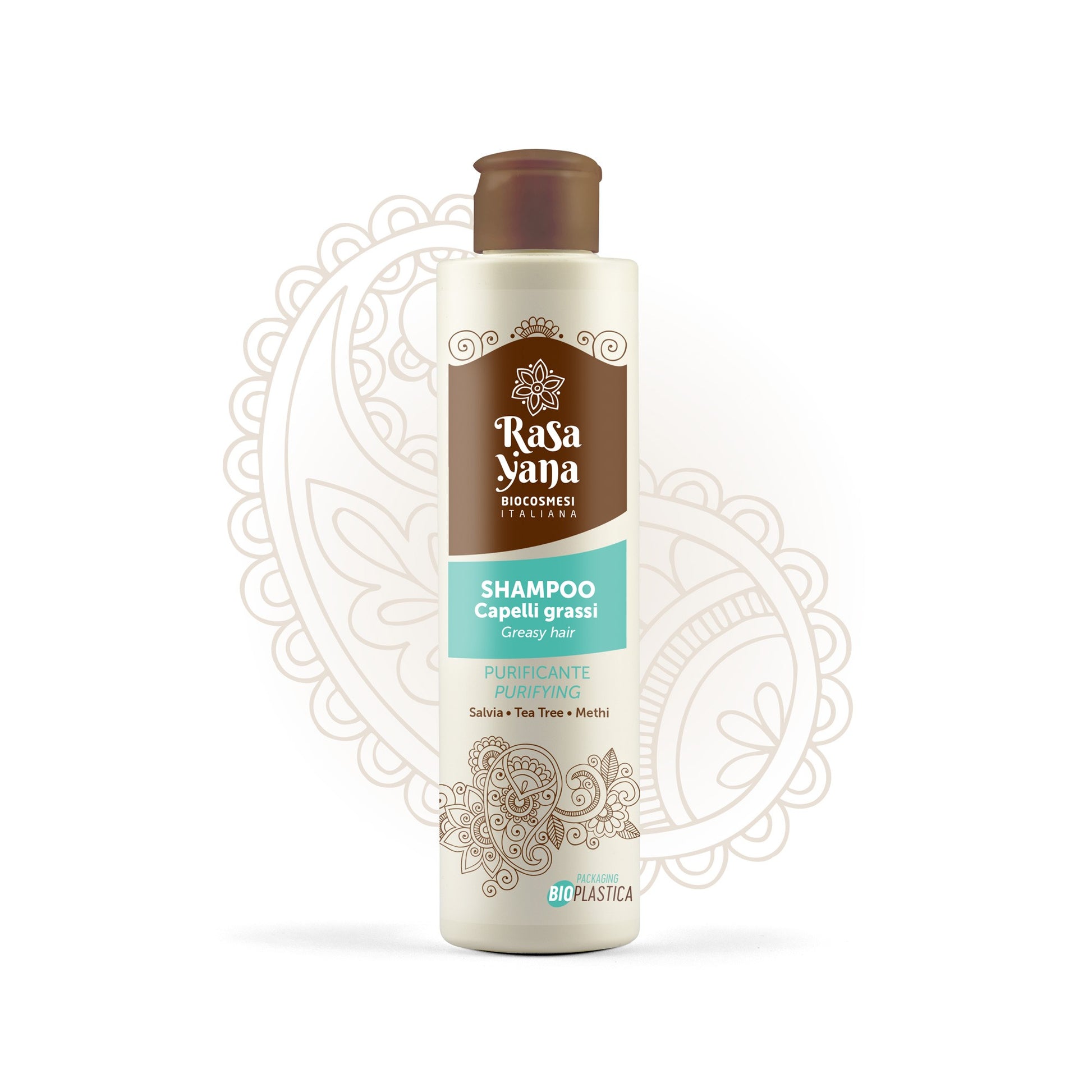 Champú Ayurvédico Purificante para Cabello Graso - Yumibio Espana
