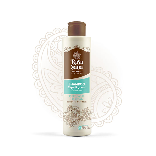 Champú Ayurvédico Purificante para Cabello Graso - Yumibio Espana