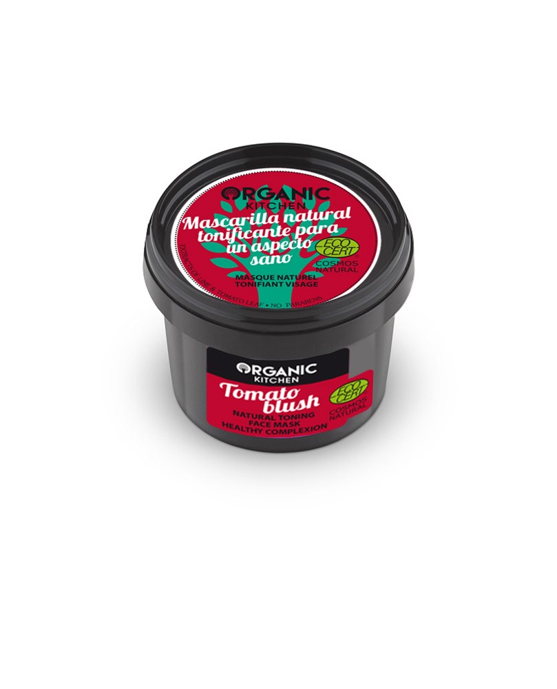 Maschera Viso Tonificante - Tomato Blush - Yumibio Espana