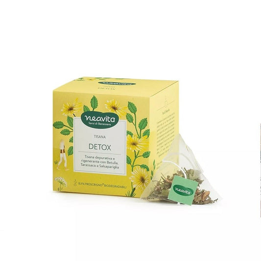 Té de hierbas filtrado - detox regenerador - Yumibio Espana