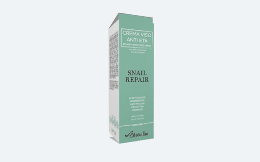 Crema facial antienvejecimiento Snail Repair con baba de caracol - Yumibio Espana