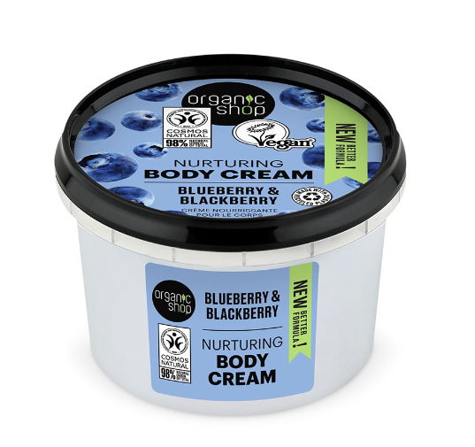 Crema Corporal Tonificante de Arándanos y Moras - Yumibio Espana