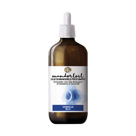 Aceite de Almendras Orgánico Perfumado - Vainilla Azul - Yumibio Espana