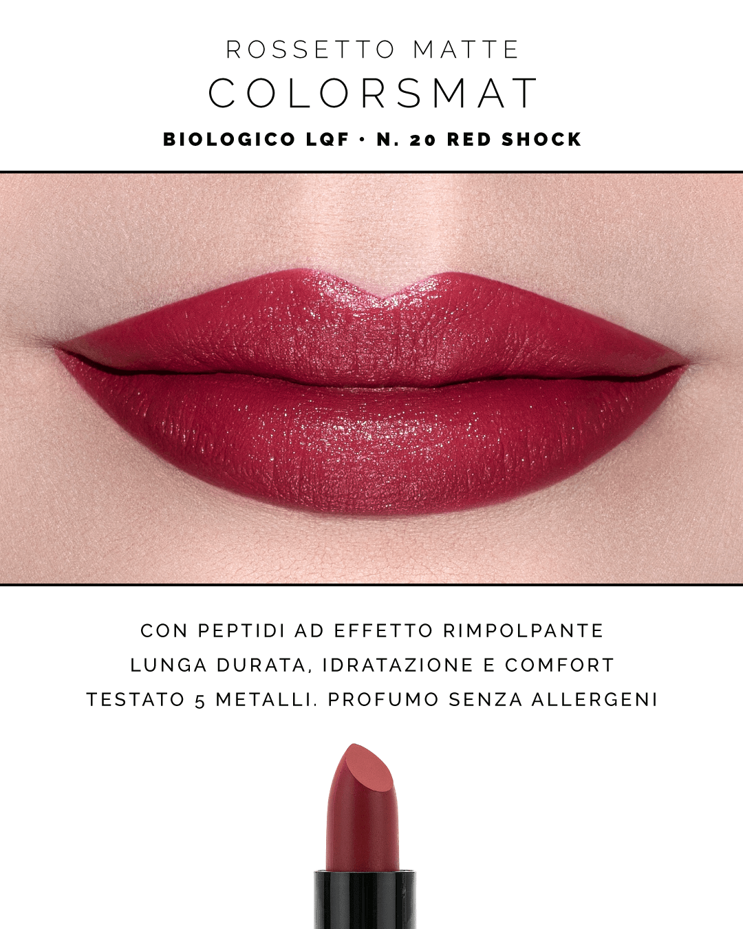 Barra de labios con efecto voluminizador - Red Shock - Yumibio Espana