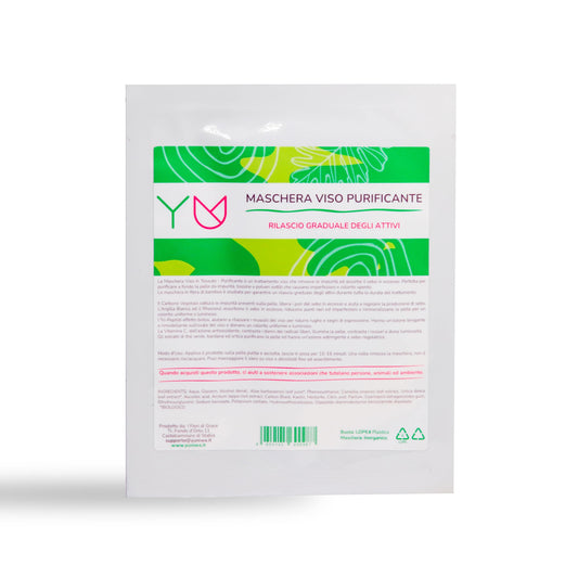 Mascarilla facial en láminas - Detox - Yumibio Espana