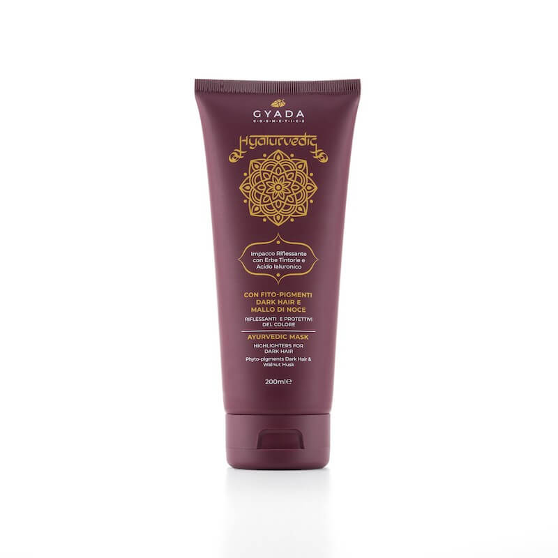 Pack Reflectante para cabello castaño y oscuro - Hyalurvedic Dark Hair - Yumibio Espana