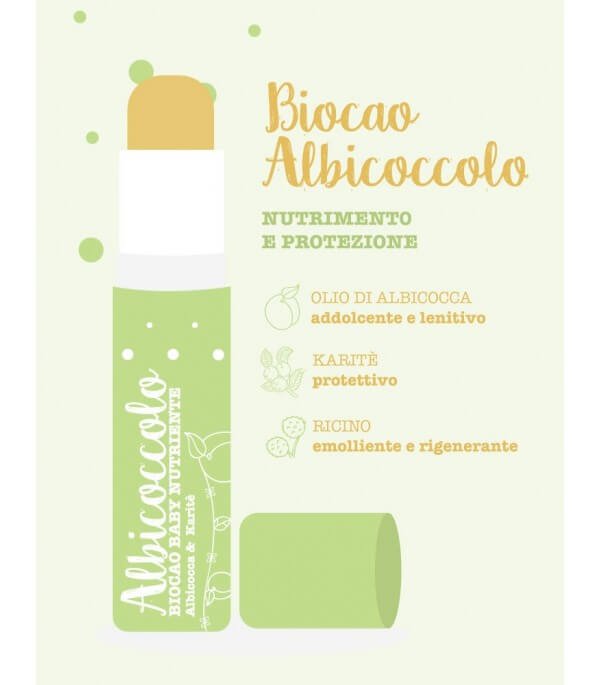 Albaricoque - Bálsamo Labial Bebé Nutritivo y Protector - Yumibio Espana