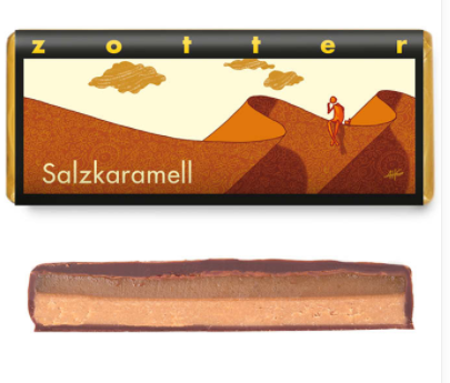 Snack de Turrón de Caramelo Salado y Almendras - Yumibio Espana