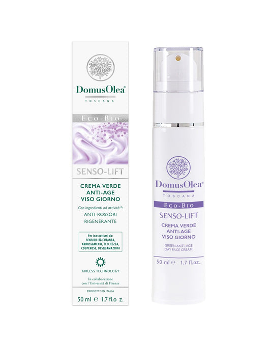 Crema facial de día antiedad Senso Lift Green - Yumibio Espana
