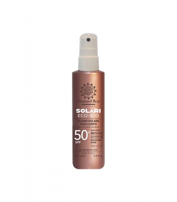 Fluido Solare Viso Corpo SPF 50 con Protezione Alta - Yumibio Espana