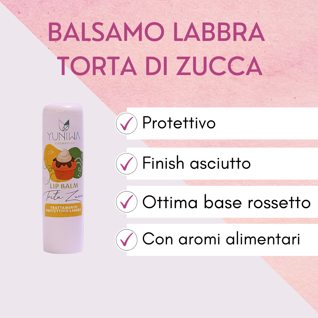 Bálsamo Labial Protector - Pastel de Calabaza - Yumibio Espana