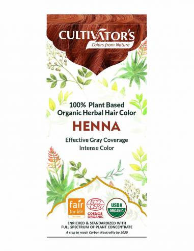 Tinte Vegetal Orgánico - Henna Pura - Yumibio Espana