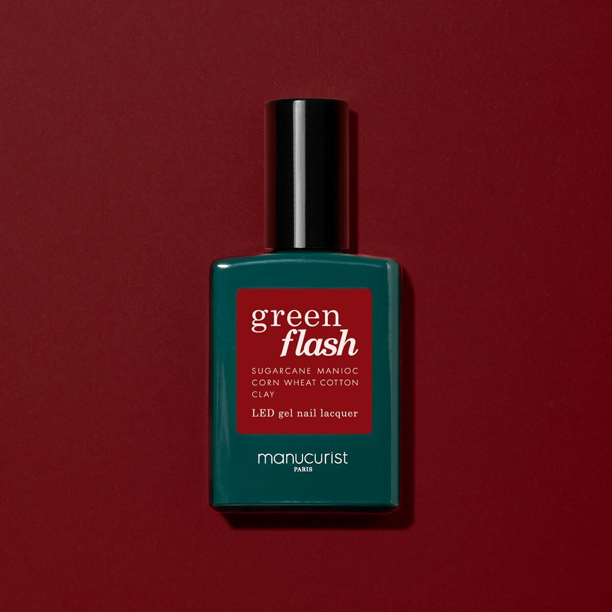 A QUIÉN LE IMPORTA - Esmalte de uñas semipermanente Red Hibiscus - Green Flash - Yumibio Espana
