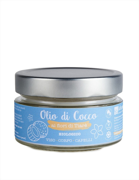 Flores de tiaré con aceite de coco - Yumibio Espana