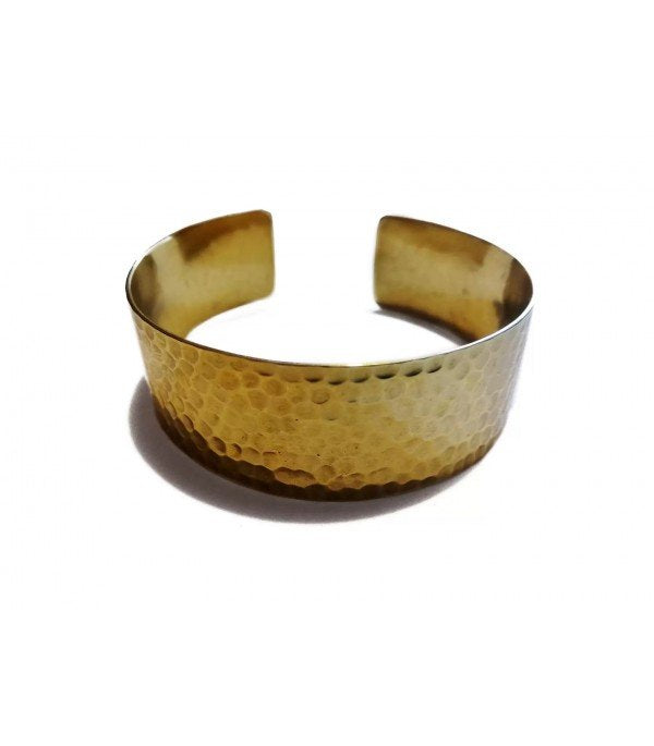 Brazalete de latón punteado - Yumibio Espana