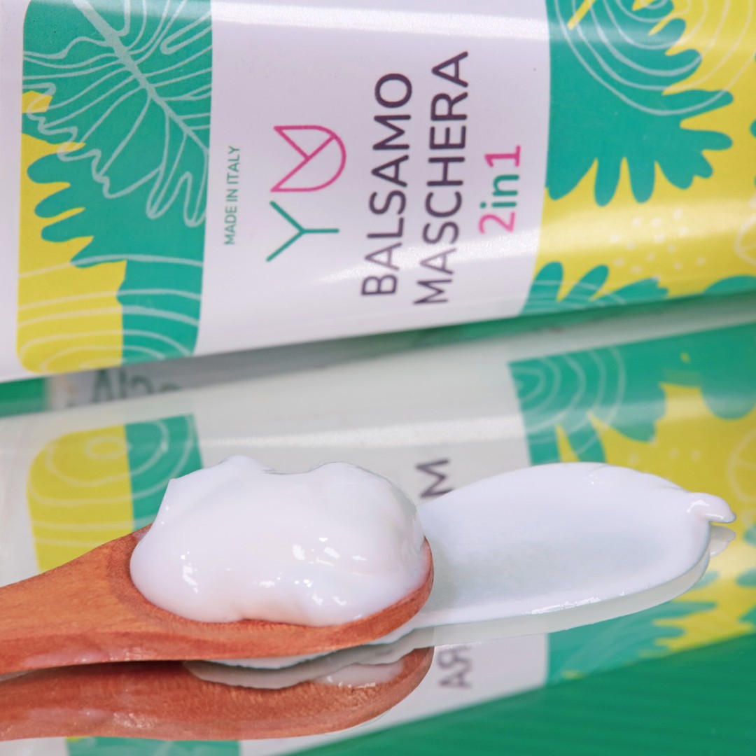 Mascarilla Bálsamo Disciplinante 2 en 1 - Yumibio Espana