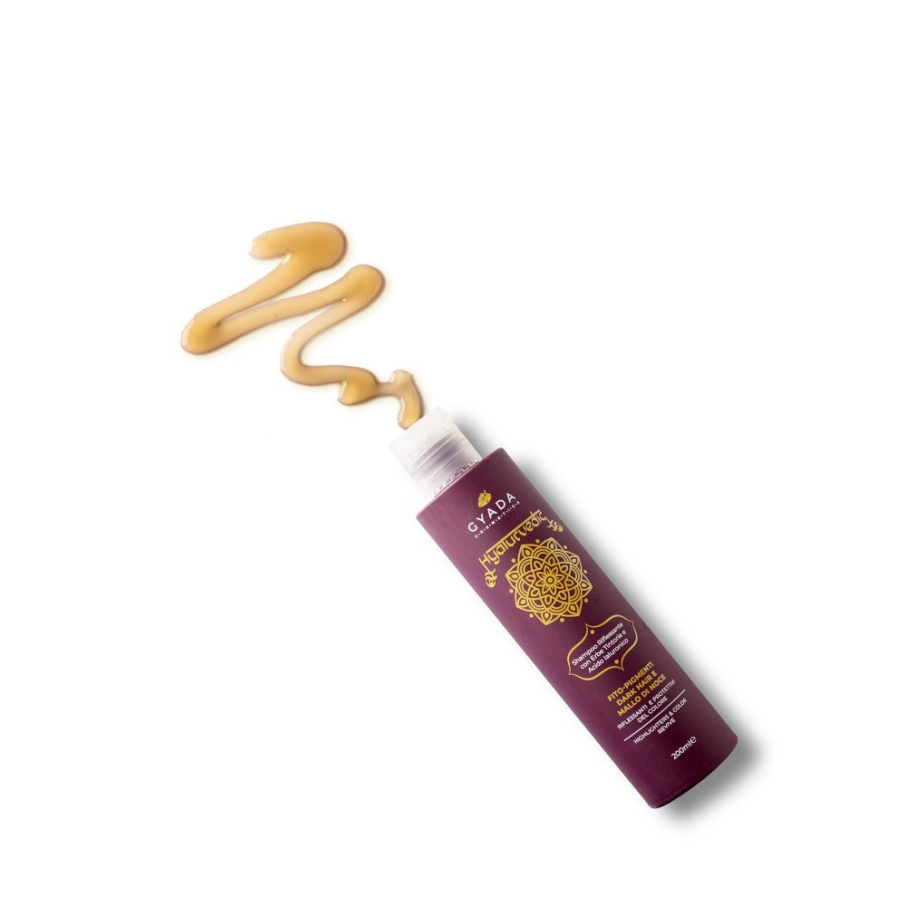 Champú Reflectante Hialurvédico - Cabello Oscuro - Yumibio Espana