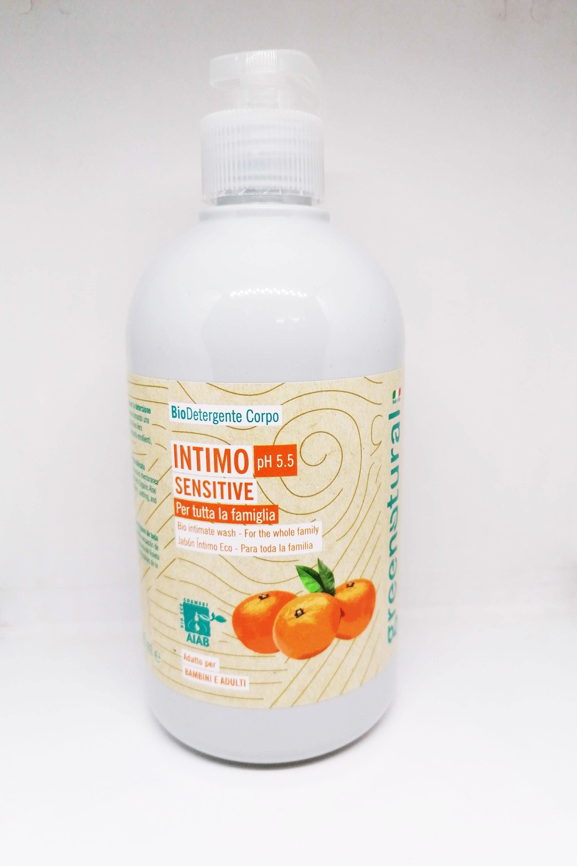 Limpiador íntimo sensible pH 5,5 - Yumibio Espana