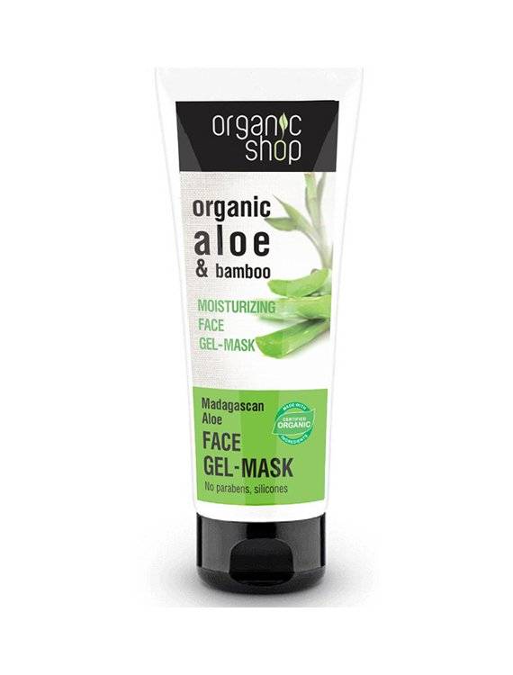 Mascarilla facial de aloe y bambú - Yumibio Espana