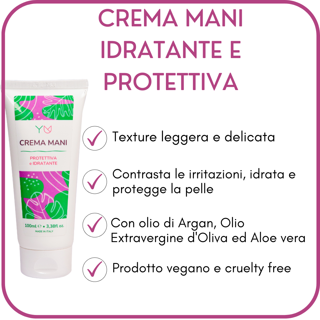 Crema de Manos Hidratante y Protectora - Yumibio Espana