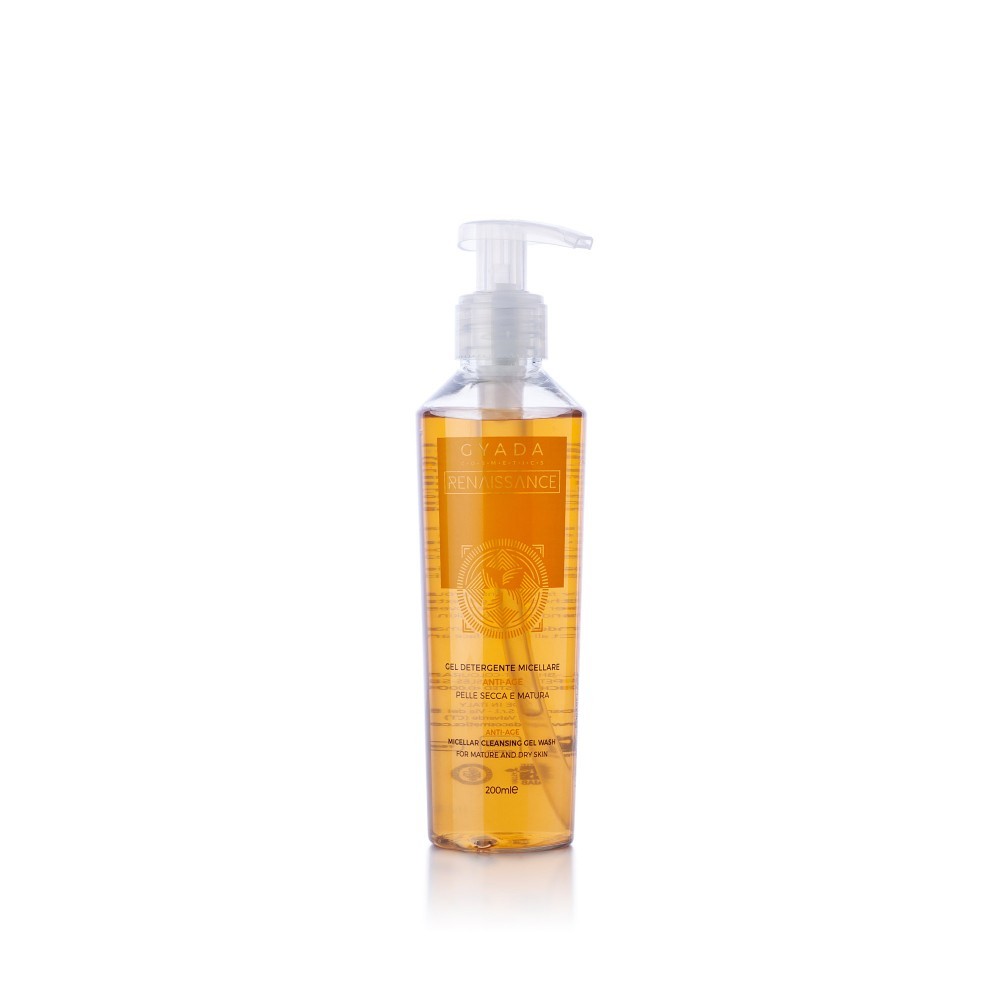 Gel limpiador micelar antiedad para pieles secas y maduras - Yumibio Espana
