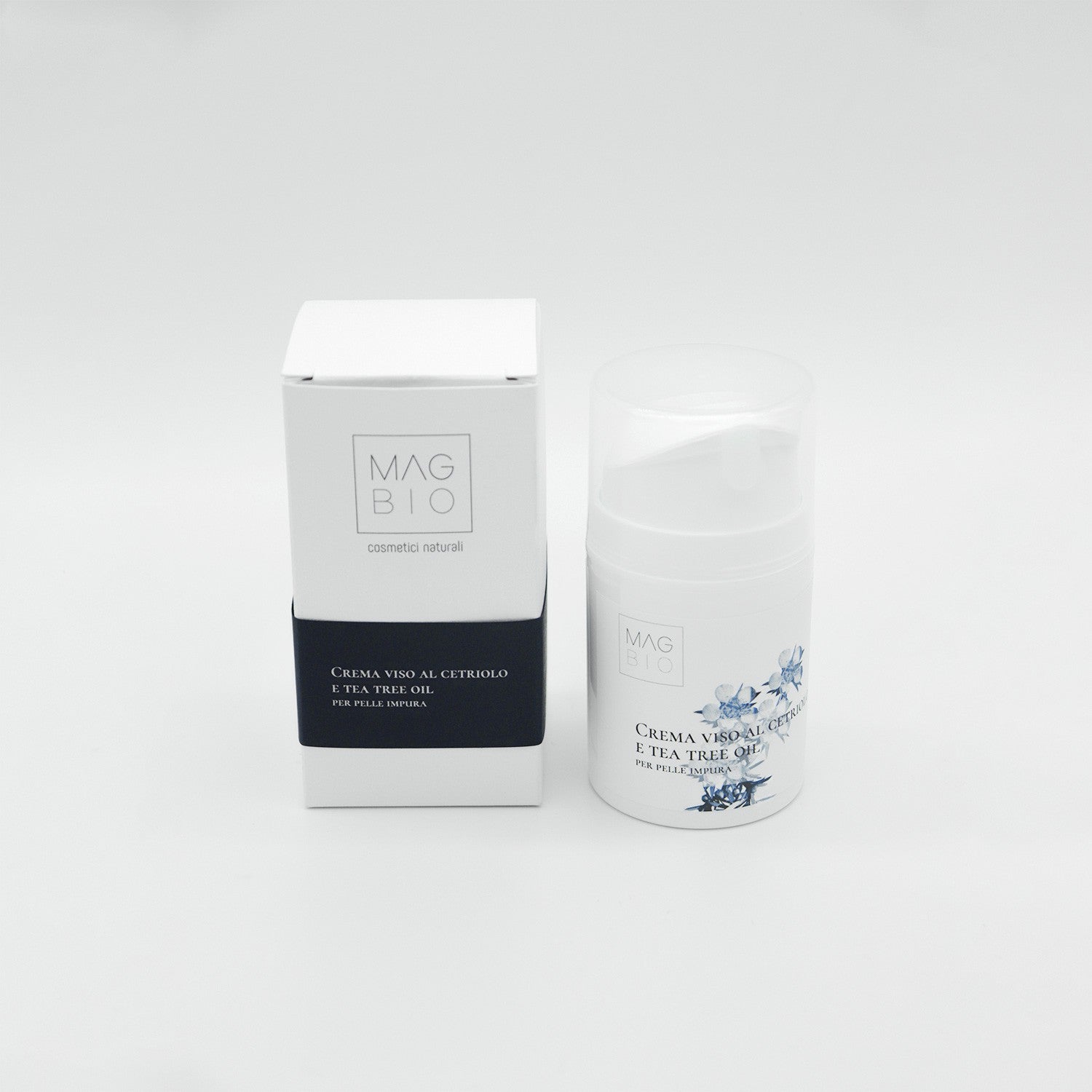 Crema facial con pepino y árbol de té - Yumibio Espana