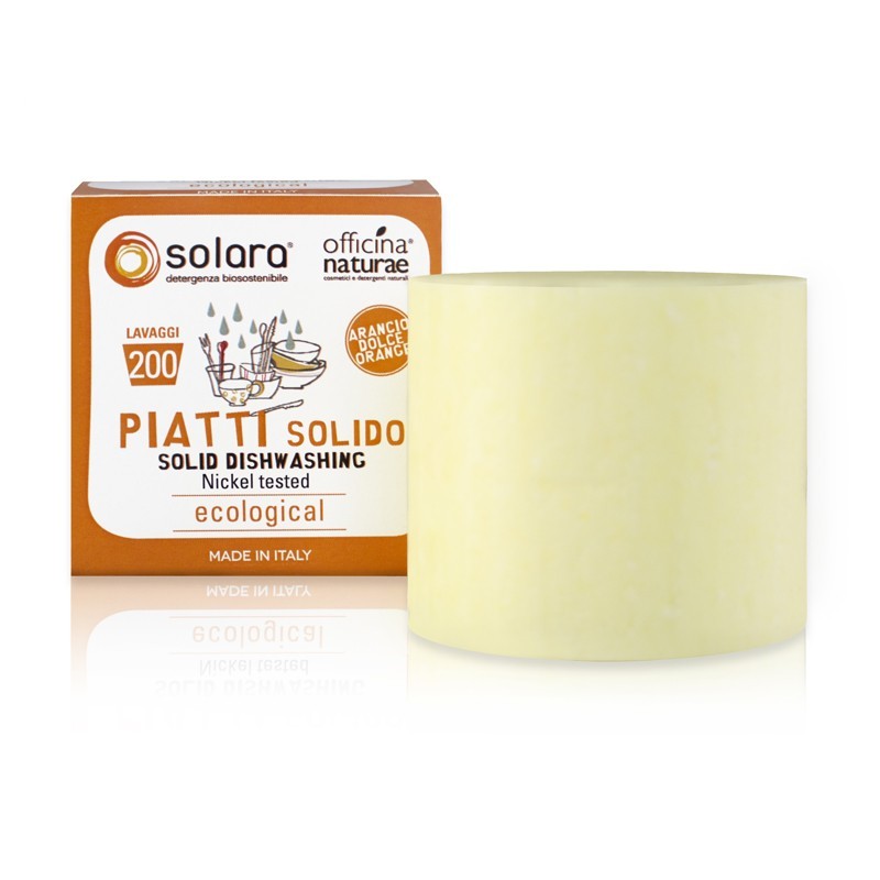 Jabón para platos sólido - Naranja dulce - Yumibio Espana