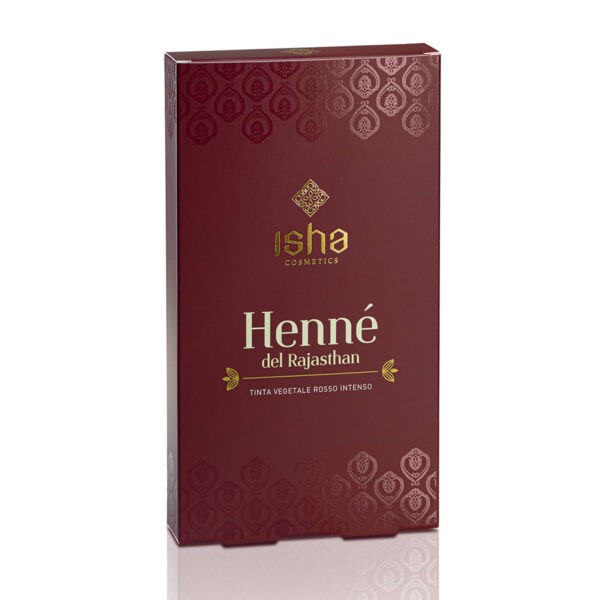 Henna Rajasthan Roja Intensa 100% Pura - Yumibio Espana